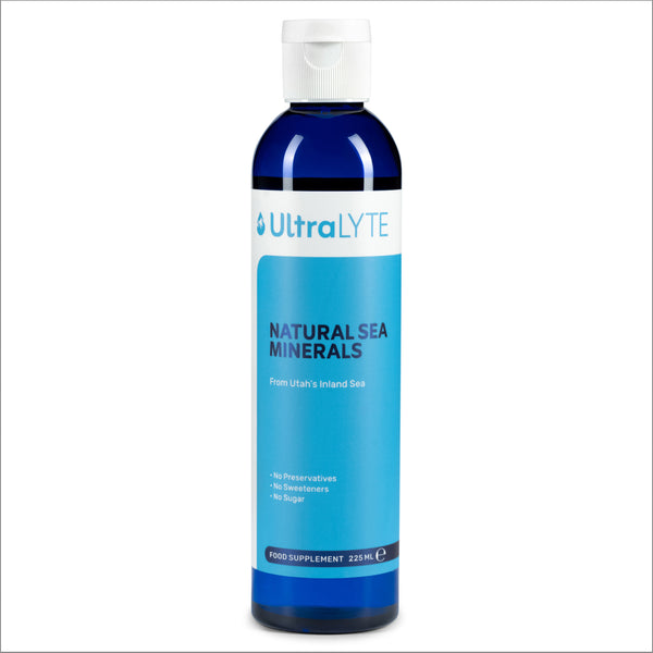 Ultra Lyte Natural Sea Minerals 225 ml bottle, front label, on a white background