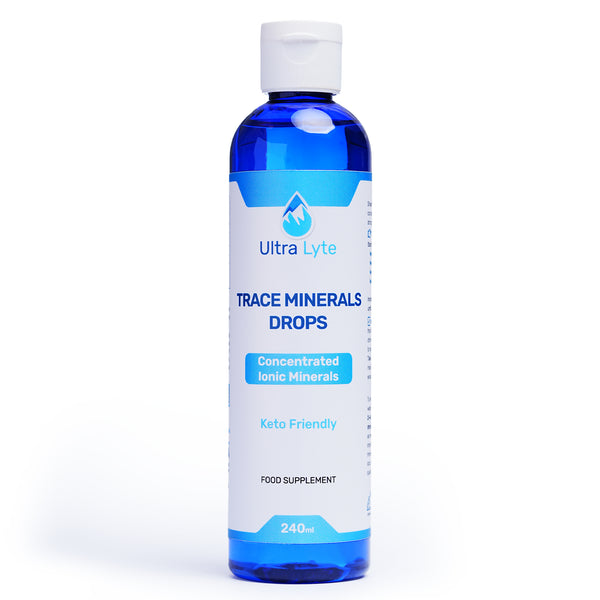 Gotas de minerales traza
