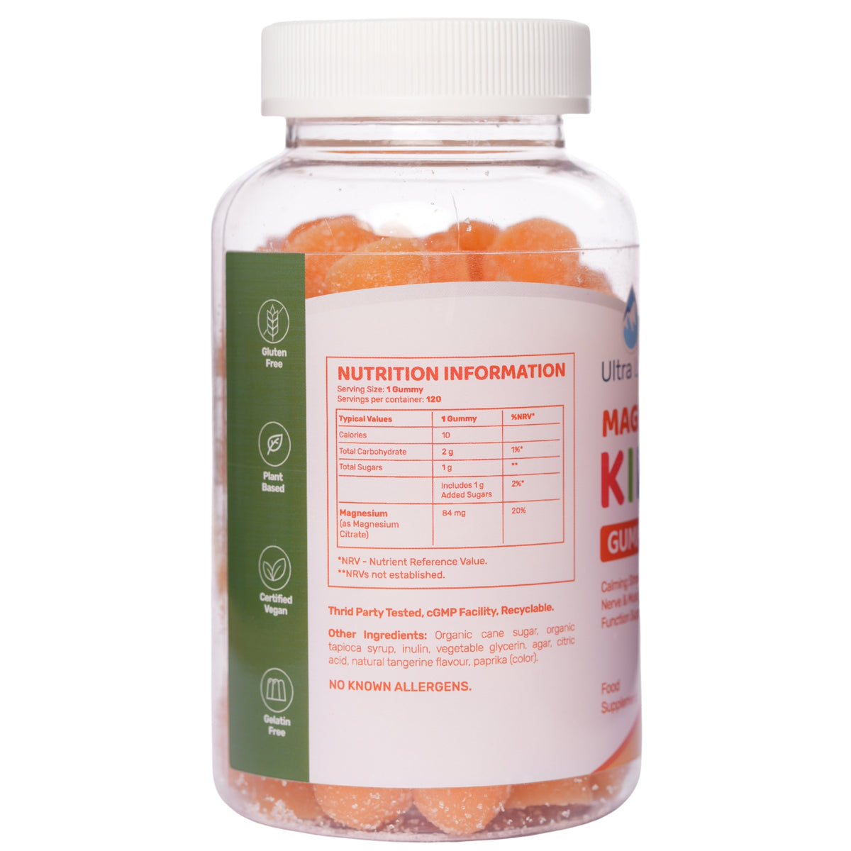 Ultra Lyte Kids Magnesium Citrate 120 Gummies
