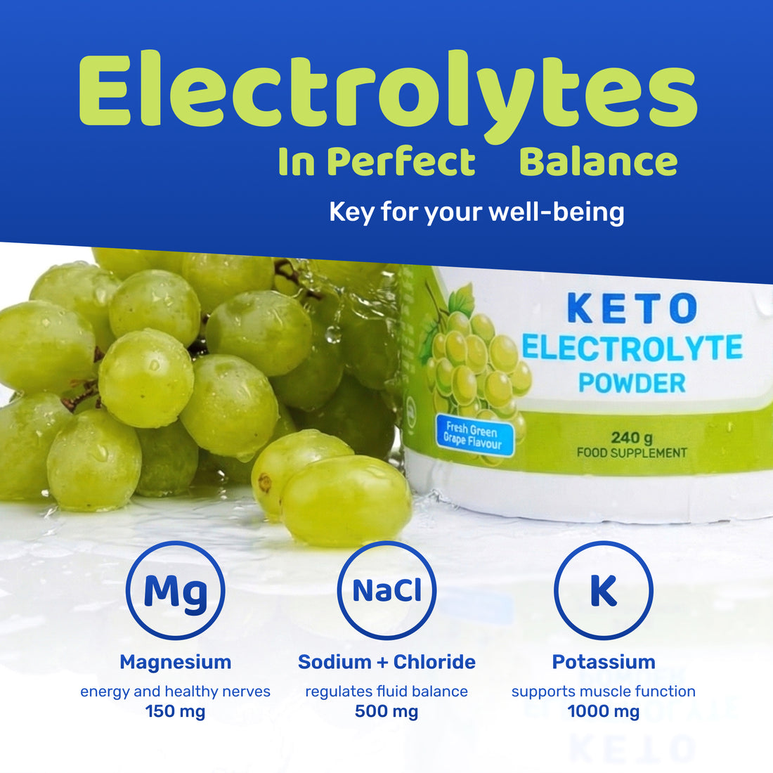Electrolyte Keto Powder 240g