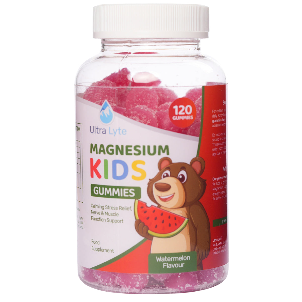 Ultra Lyte Kids Magnesium Citrate 120 Gummies