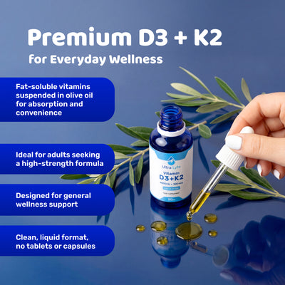 Vitamin D3 4000IU + K2 30ml