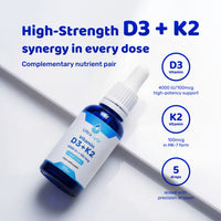 Vitamin D3 4000IU + K2 30ml