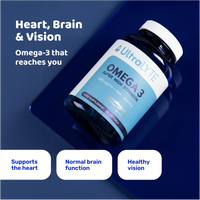 Omega 3 fish oil with 1,200mg EPA and DHA per daily serving