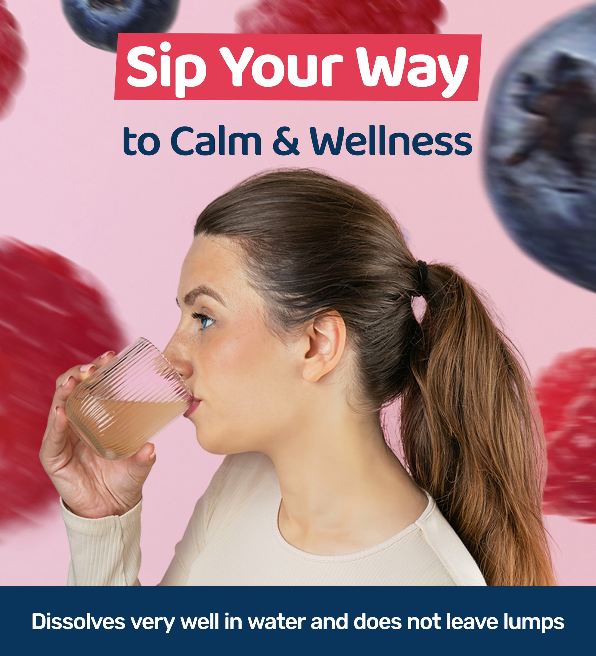 Ultra Lyte Magnesium Glycinate Powder 180g - Mixed Berry