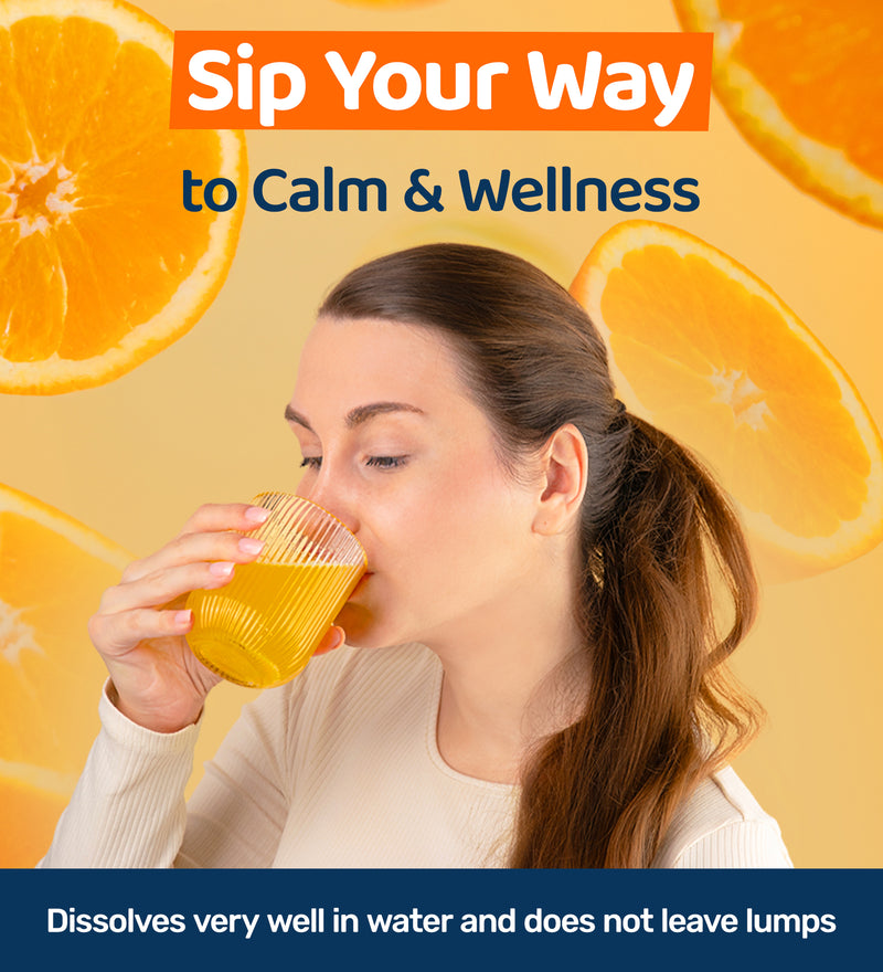 Magnesium Glycinate Powder 180g - Orange