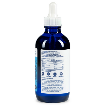 Trace Mineral Drops Glass Bottle