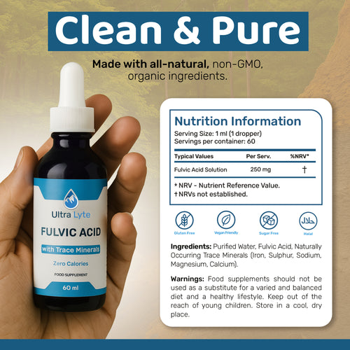 Ionic Fulvic Acid 60ml