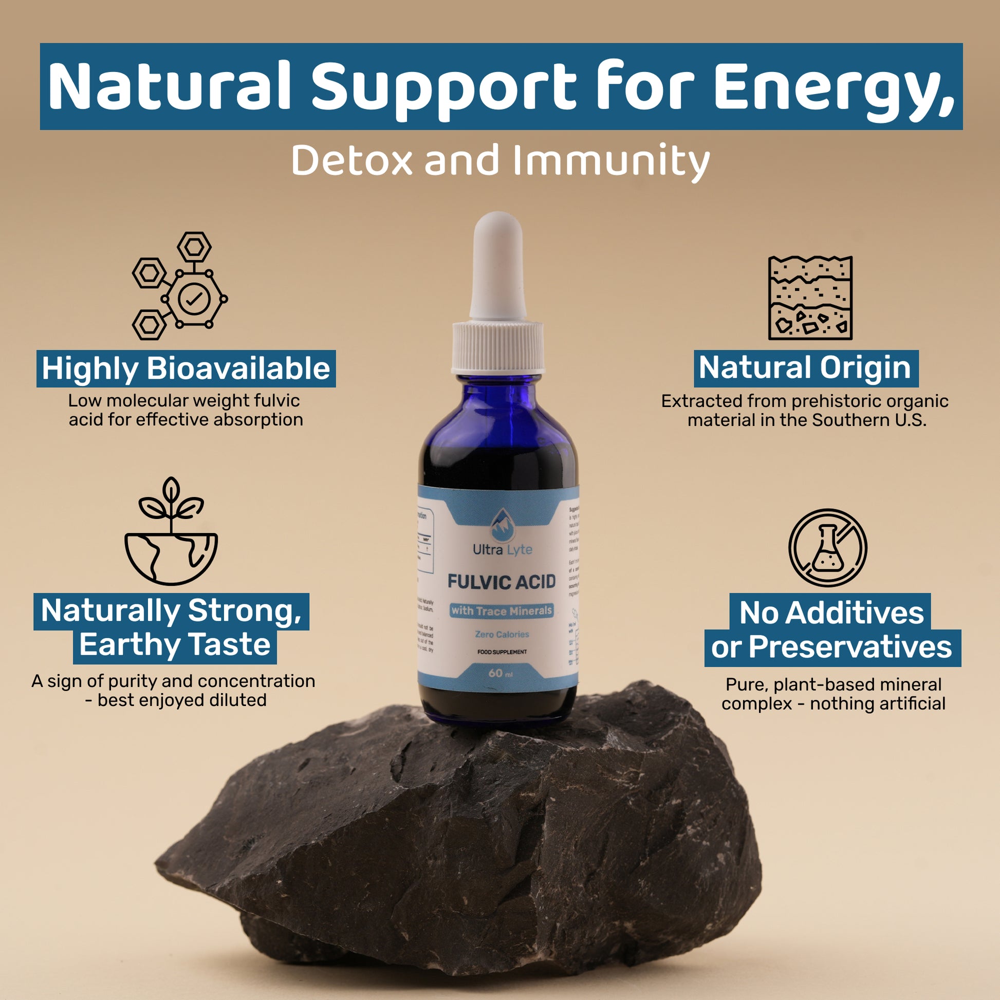 Ionic Fulvic Acid 60ml