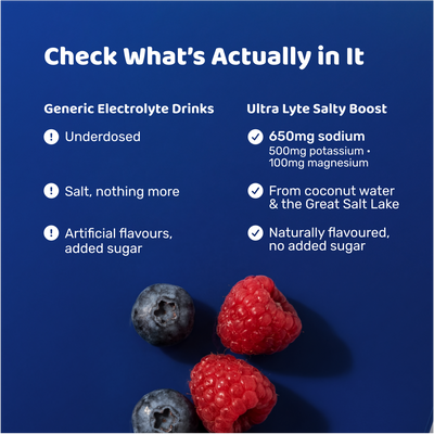 Ultra Lyte SaltyBoost Berry Lemonade Sachets