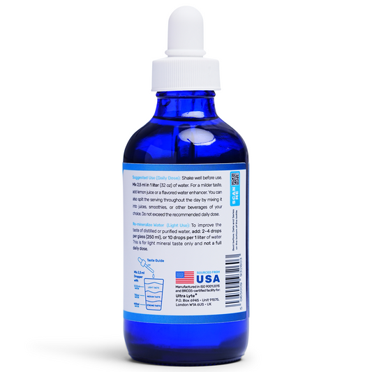 Electrolyte Drops 120ml - Glass Bottle