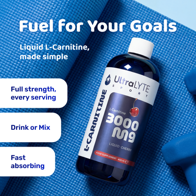 3,000mg L-Carnitine per 15ml daily serving
