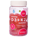 D3 + K2 Gummies Strawberry - 60 Count