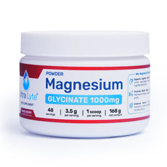 Ultra Lyte Magnesiumglycinatpulver 180 g – gemischte Beeren