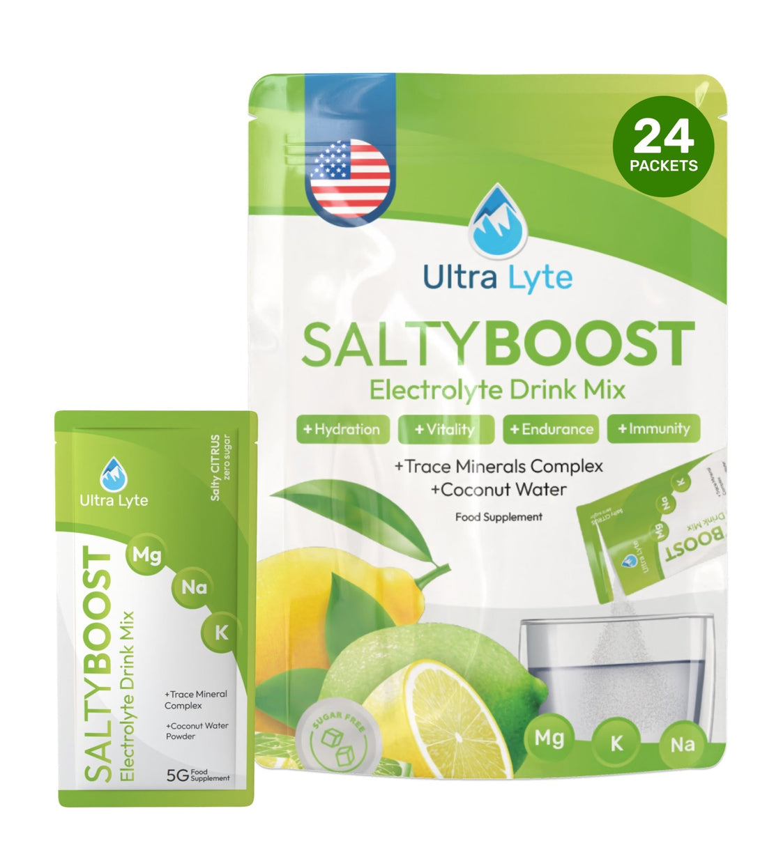 Ultra Lyte SaltyBoost Citrus Sachets - Ultra Lyte