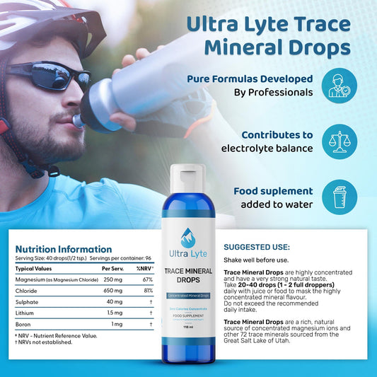 Trace Mineral Drops - Ultra Lyte