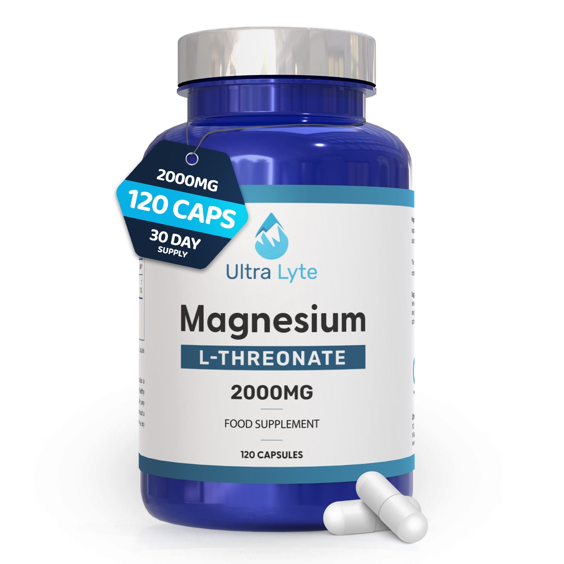 Ultra Lyte Magnesium L-Threonate – 2000mg - Ultra Lyte